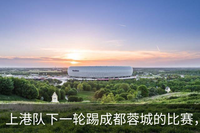 上港队下一轮踢成都蓉城的比赛，已提前留后手，将死磕蓉城