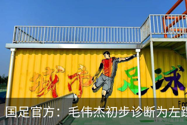 国足官方：毛伟杰初步诊断为左踝关节韧带损伤，预计将缺席三、四名决赛