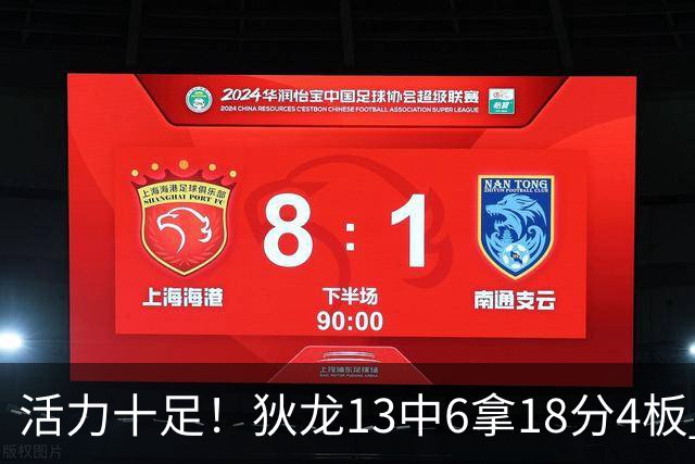 活力十足！狄龙13中6拿18分4板 三分5中2&正负值+10